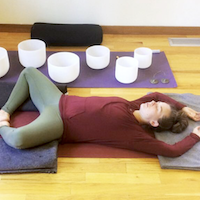 Restorative Yoga with Sound Bowl Healing