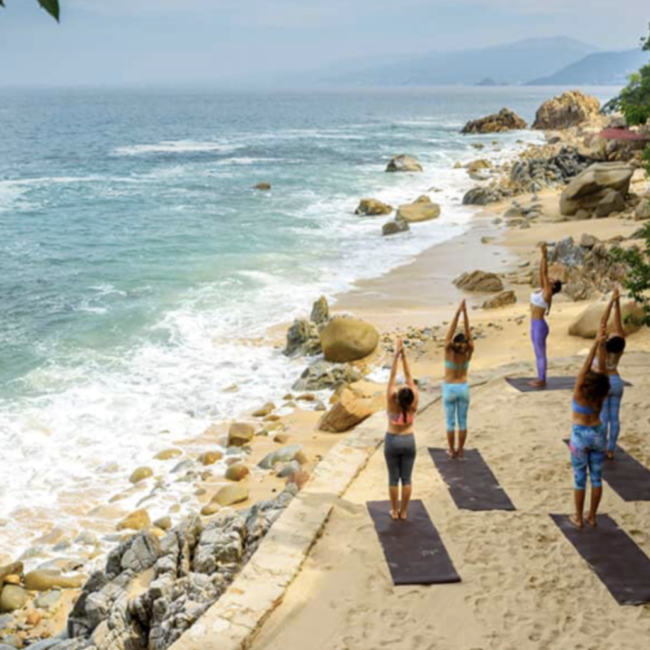 yoga retreat in Mexico with Adi and Neesha